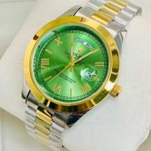two tone men’s watch