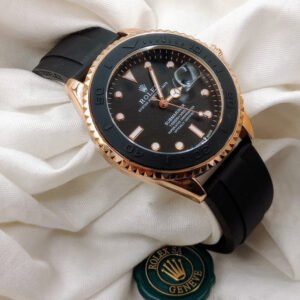 gold black men’s watch