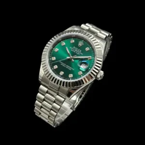 green dial men’s watch