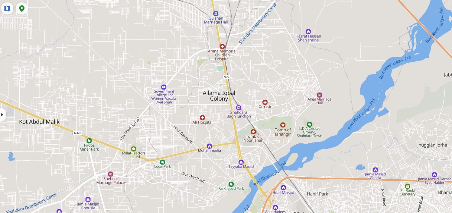 Contact us map image